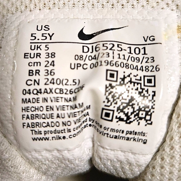 Nike Alpha Huarache 4 Keystone Rubber Baseball Cleats DJ6525-101 Fastflex Sz 5.5 - Picture 13 of 14